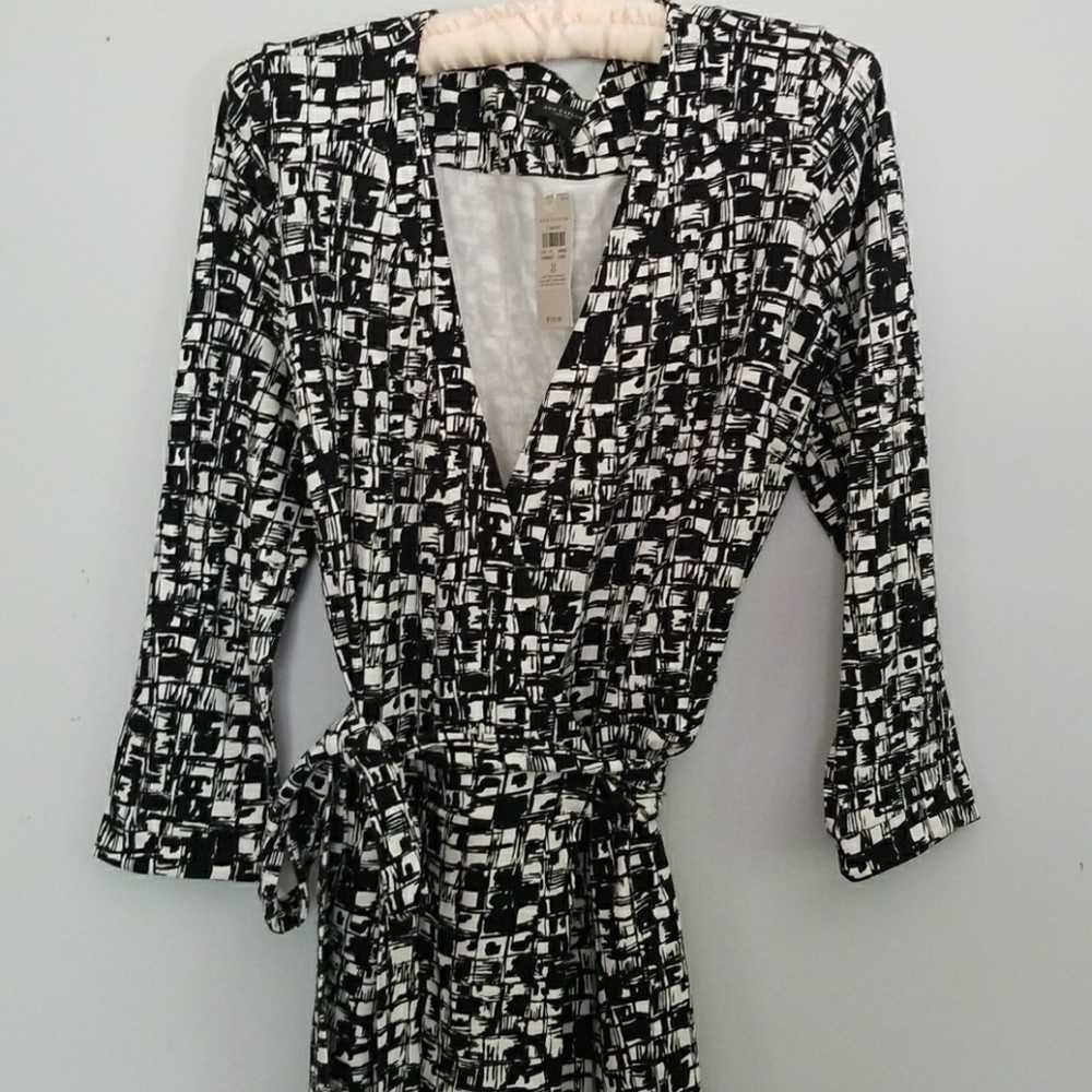 NWT Ann Taylor Wrap Dress, Size 8